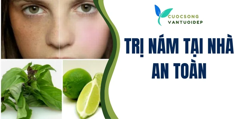 trị nám tại nhà