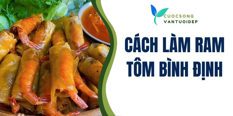 Cách làm ram tôm Bình Định
