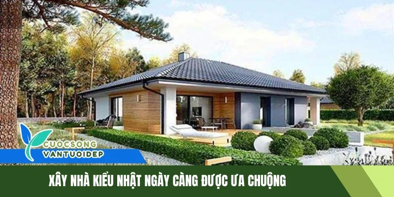 Xây Nhà Kiểu Nhật - Phong Cách Tối Giản Đậm Chất Á Đông 1 Xây nhà kiểu Nhật ngày càng được ưa chuộng