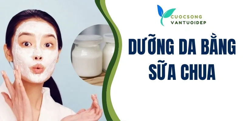 Dưỡng da bằng sữa chua